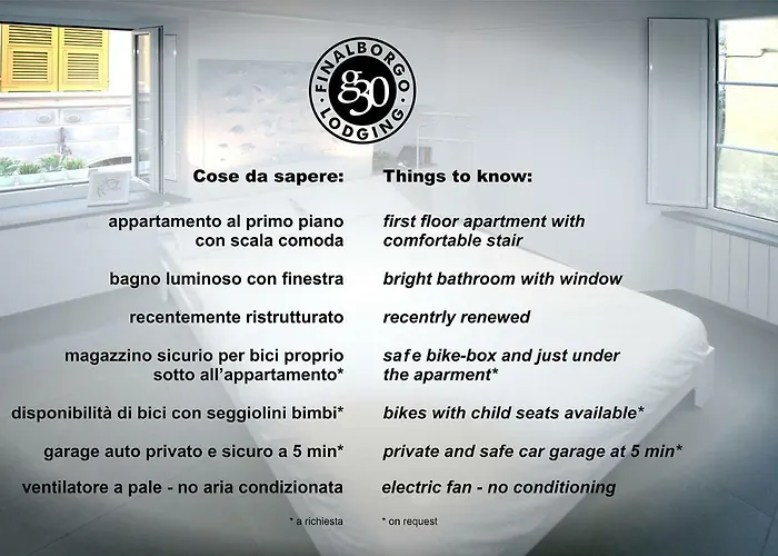 G30 Finalborgo Lodging'N Bike Box *